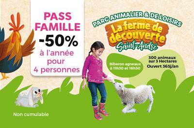 Carte Famille de la Ferme de Découverte